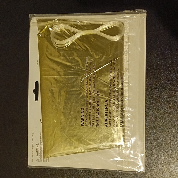 NWT 5 Gold Air Filled Balloon Banner | Helium Free | Refillable | Sip Yay Sip - Picture 2 of 2